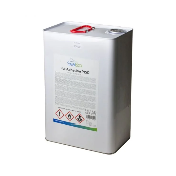 Adeziv poliuretanic SealEco PUR P150 10L pentru lipire membrane EPDM pe suprafețe orizontale și acoperișuri plane