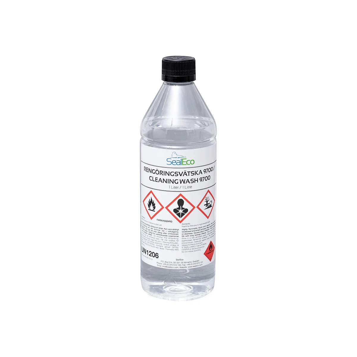 Solvent tehnic Cleaning Wash 9700 250ml pentru curățarea și degresarea membranelor EPDM înainte de aplicarea grundului